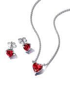 Velira Heart Necklace Set