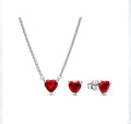 Velira Heart Necklace Set