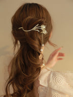 Velira Opal tulip hair clip